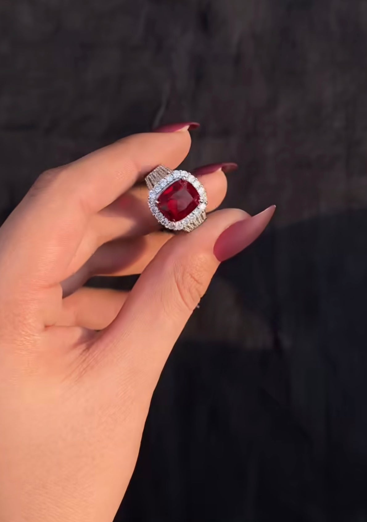 Arz-e-Shab adjustable ring