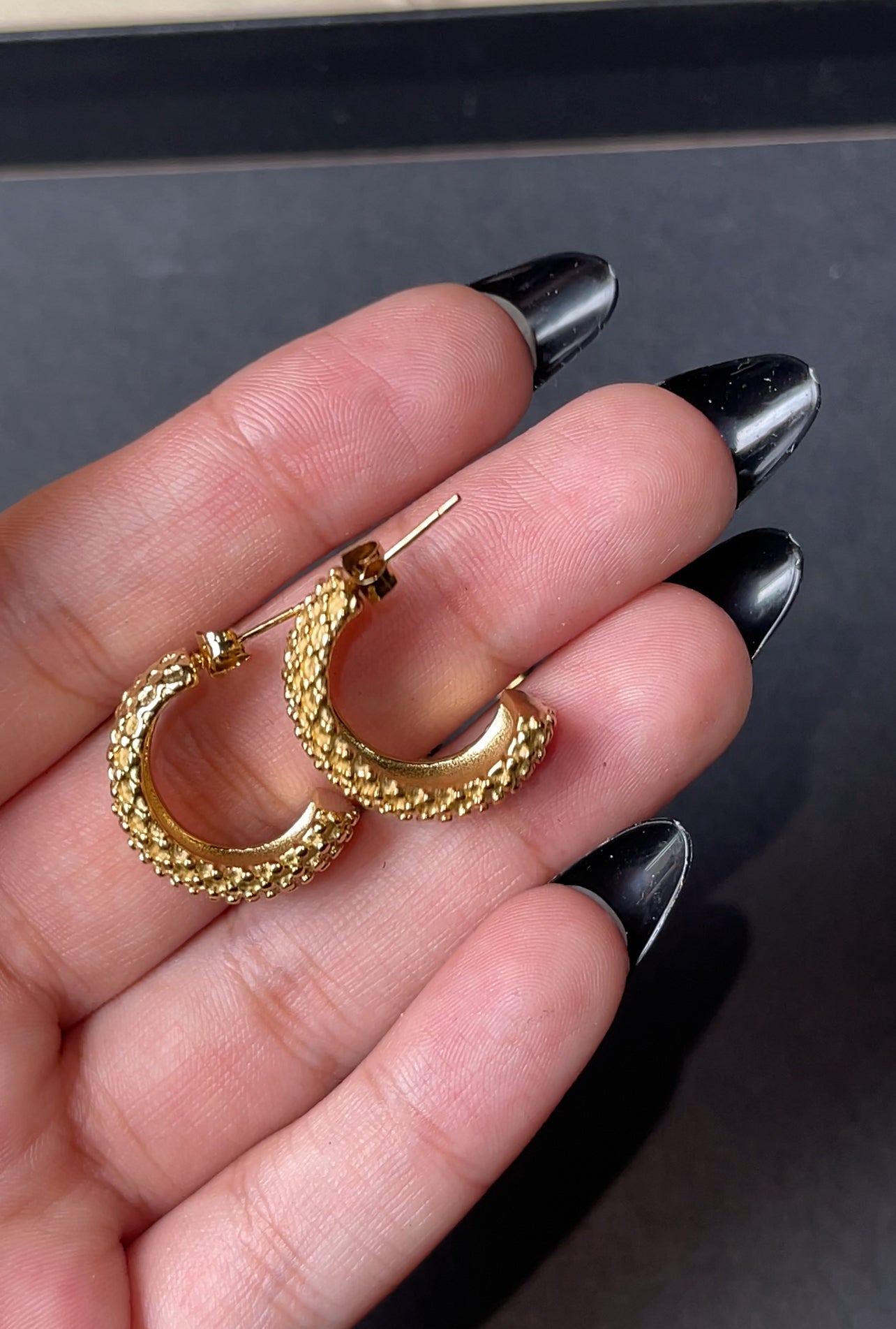 Shell Lisa Hoops