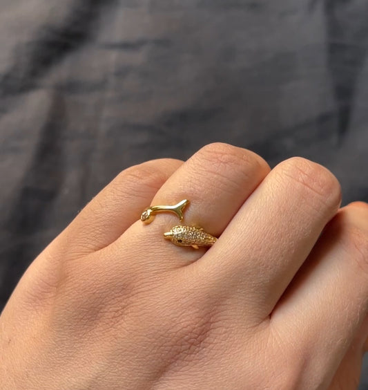 Dolphin Adjustable ring