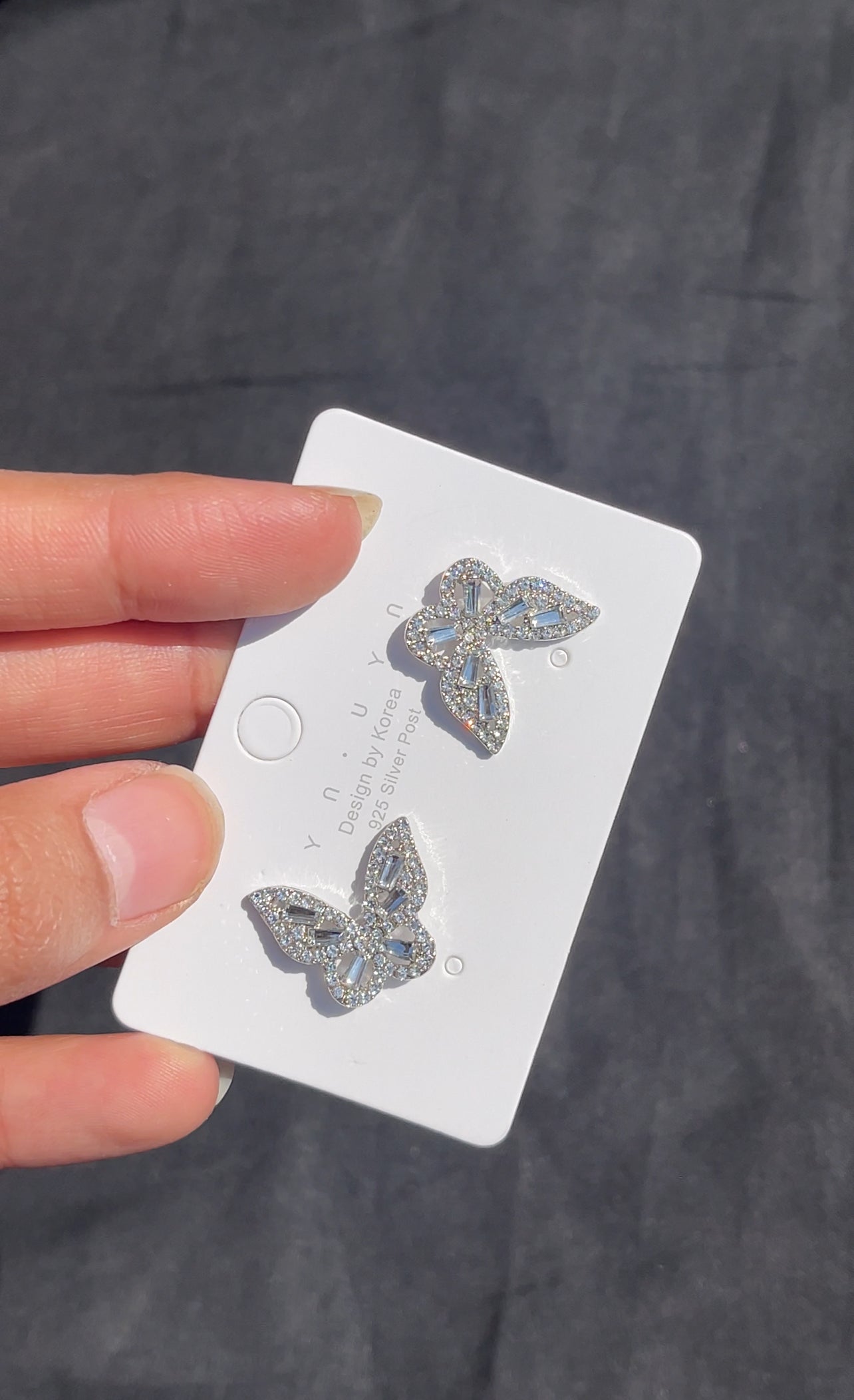 Butterfly studs