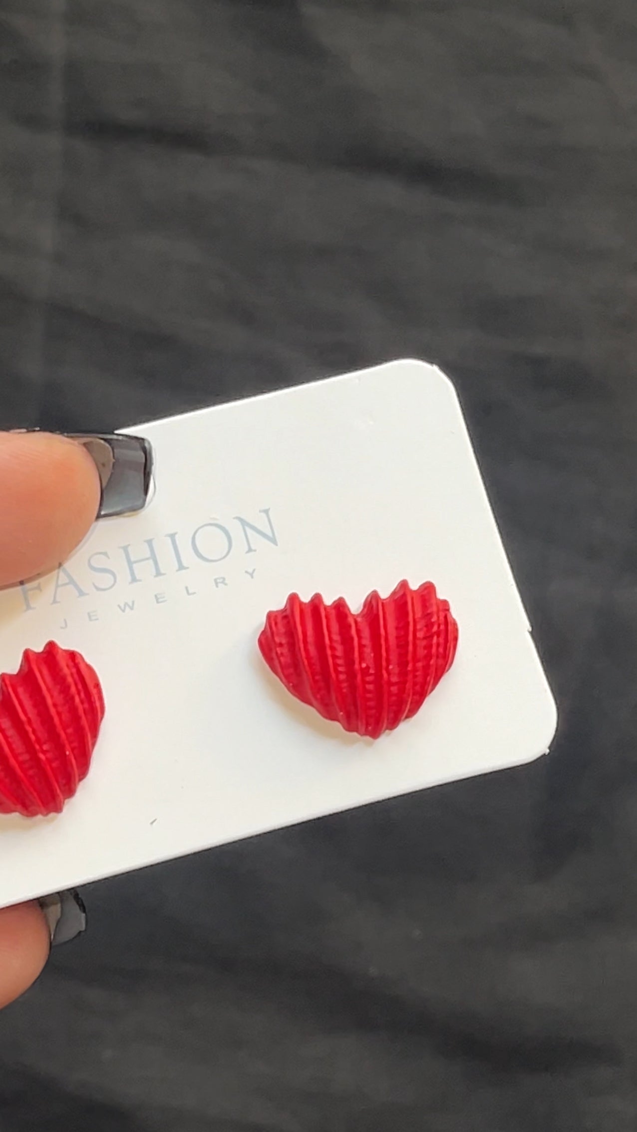 Heart marine studs