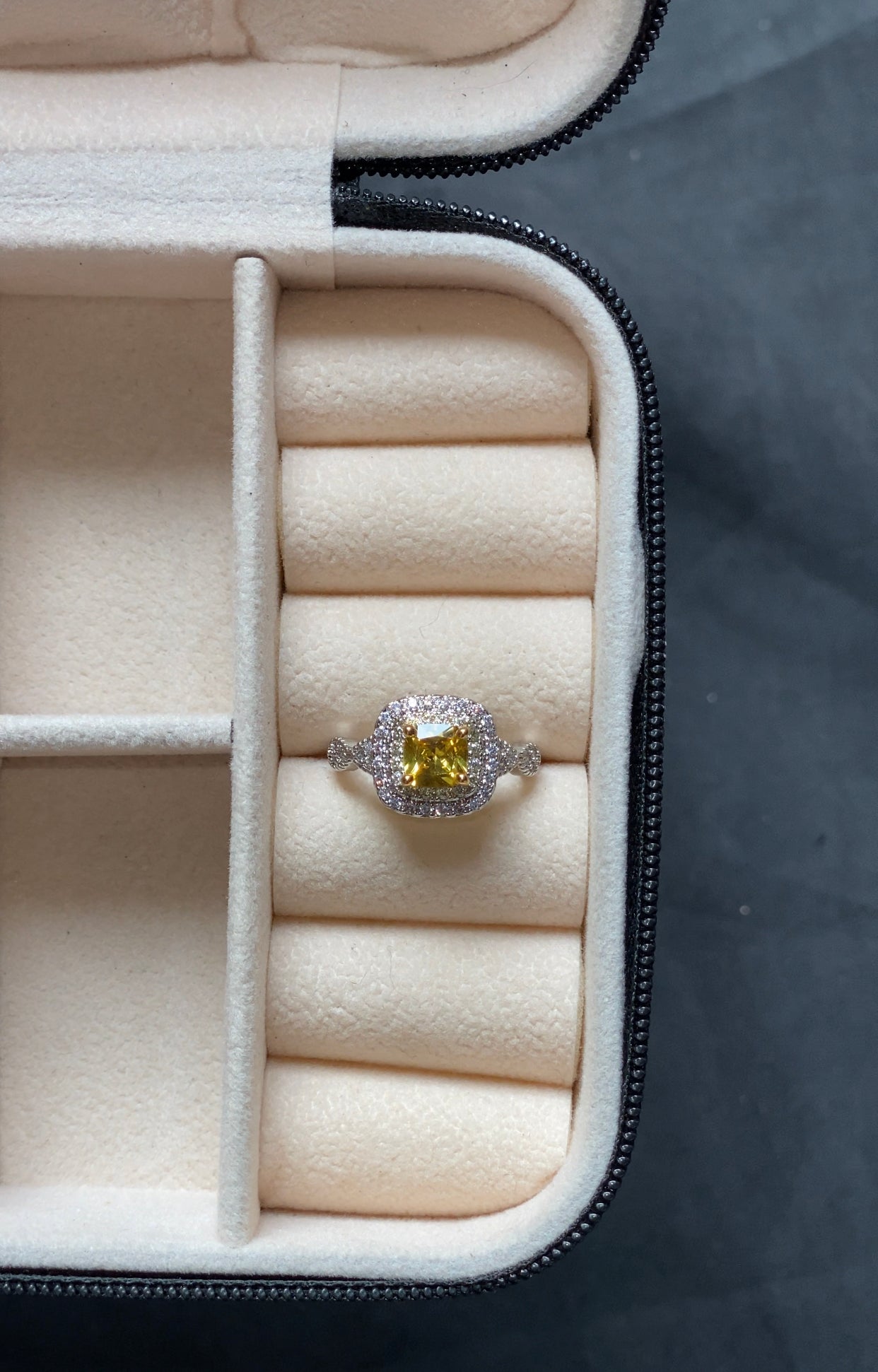 Sunshine adjustable ring