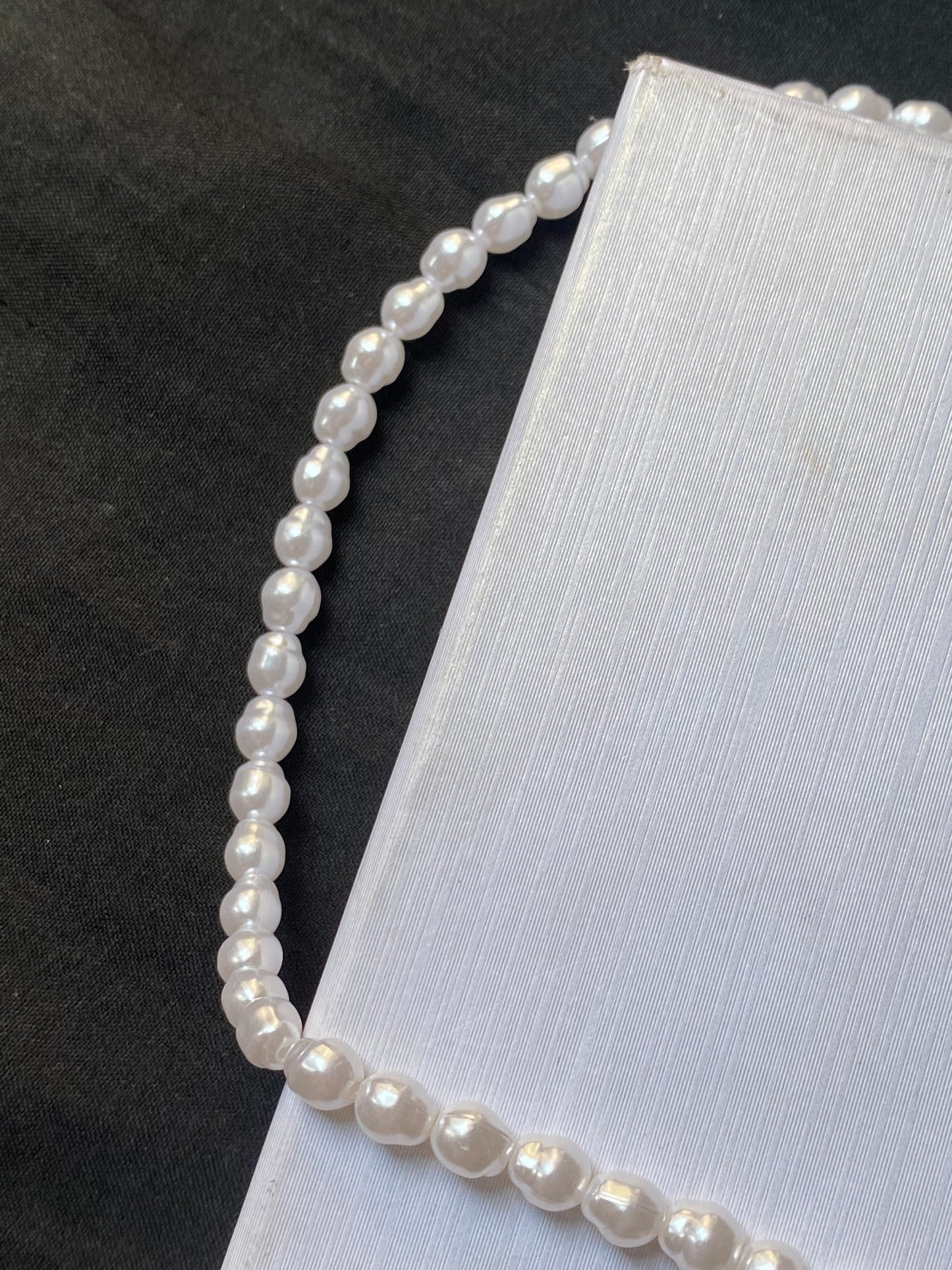 Heart pearl pendant